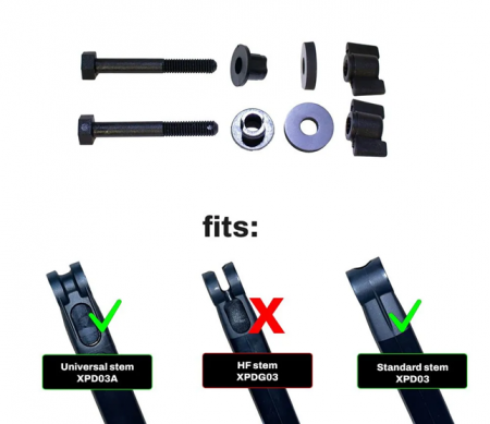 XP NUT,BOLT + WASHERS